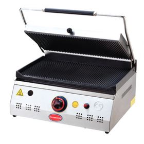 Silver 12-16 Dilim CE Belgeli 1800 W 8 Adet Pişirme Kapasiteli Teflon Çıkarılabilir Plakalı Izgara ve Tost Makinesi