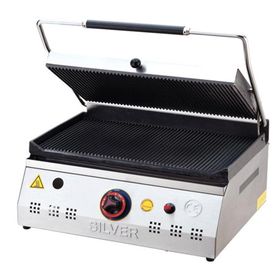 Silver 2000 W 20 Adet Pişirme Kapasiteli Tek Yönlü Teflon Gazlı Tost Makinesi