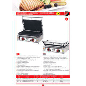 Silver 24 Dilim Plus Elektrikli Tost Makinesi