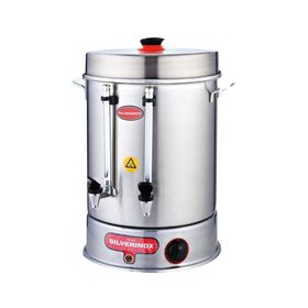 Silver Metal Basmalı 1500 W 9 lt Demleme Çay Makinesi