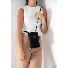Silver Polo NV1011 Siyah Siyah Kadın Askılı Cüzdan