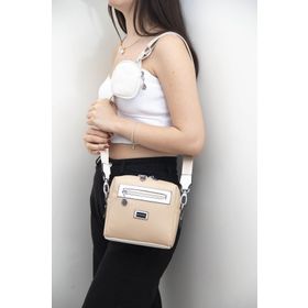 Silver Polo NV1038 Nut Kemik Kadın Çapraz Çanta