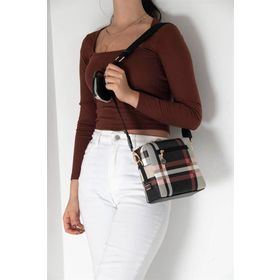 Silver Polo NV1038 Siyah Siyah Kadın Çapraz Çanta