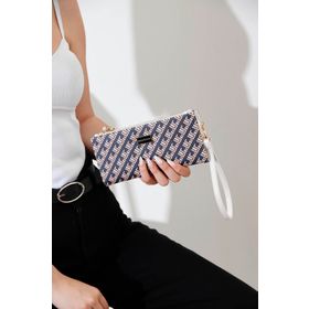 Silver Polo NV1046 Lacivert Kemik Kadın Kartlık Cüzdan