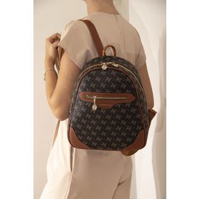 Silver Polo NV1063 Kahve Sarı Taba Kadın Sırt Çantası