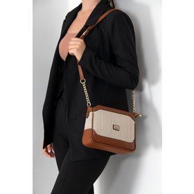 Silver Polo NV1066 Bej Taba Kadın Çapraz Çanta