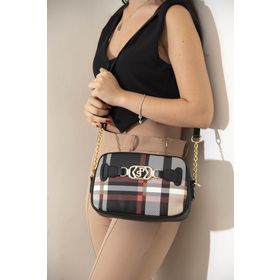 Silver Polo NV1088 Siyah Siyah Kadın Çapraz Çanta