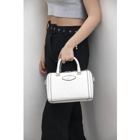 Silver Polo NV1091 Beyaz Beyaz Kadın El Çantası