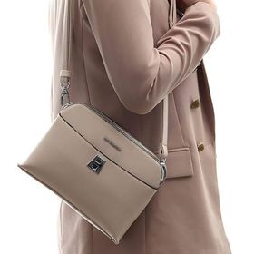 Silver Polo NV623 Bej Kadın Çapraz Çanta