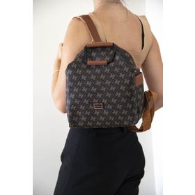Silver Polo NV771 Kahve Sarı Taba Kadın Sırt Çantası