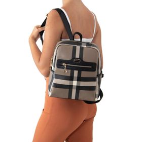 Silver Polo NV866 Kahve Siyah Kadın Sırt Çantası