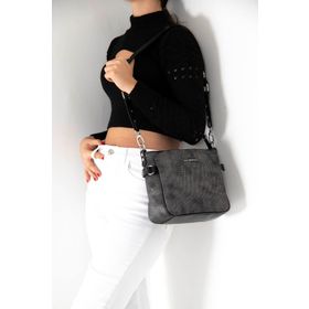 Silver Polo NV884 Siyah Kadın Çapraz Çanta