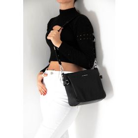 Silver Polo NV884 Siyah Kadın Çapraz Çanta