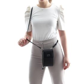 Silver Polo NV889 Siyah Kadın Askılı Cüzdan