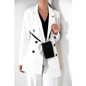 Silver Polo NV889 Siyah Kadın Askılı Cüzdan