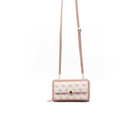 Silver Polo NV921 Pembe Somon Kadın Askılı Cüzdan
