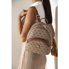Silver Polo NV945 Koyu Bej Taba Kadın Sırt Çantası