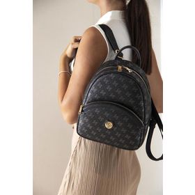 Silver Polo NV945 Siyah Platin Siyah Kadın Sırt Çantası