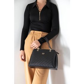 Silver Polo NV972 Siyah Kadın El Çantası
