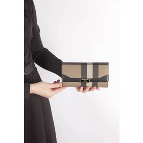 Silver Polo NV979 Kahve Siyah Kadın Kartlık Cüzdan