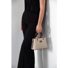 Silver Polo NV987 Bej-Taba Kadın El Çantası