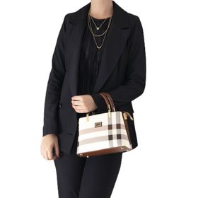 Silver Polo NV987 Krem Taba Kadın El Çantası