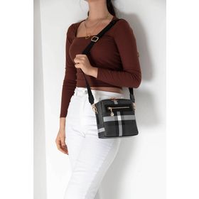 Silver Polo SP1038 Siyah Kadın Çapraz Çanta