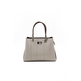 Silver Polo SP1098 Bej Taba Kadın El Çantası