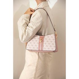 Silver Polo SP1102 Pembe Somon Kadın Omuz Çantası