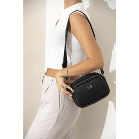 Silver Polo SP1111 Siyah Kadın Çapraz Çanta