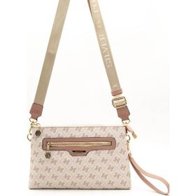 Silver Polo SP1129 Pembe Somon Kadın Çapraz Çanta
