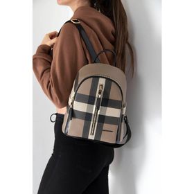 Silver Polo SP901 Kahve Siyah Kadın Sırt Çantası