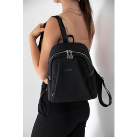 Silver Polo SP926 Siyah - Siyah Kadın Sırt Çantası
