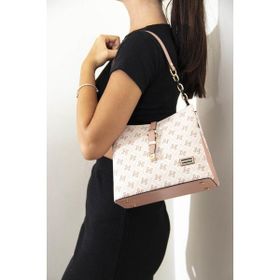 Silver Polo SP974 Pembe Somon Kadın Omuz Çantası
