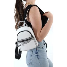 Silver Polo SP983 Beyaz Açık Gri Kadın Sırt Çantası