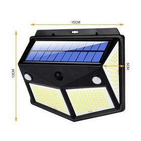 Silver Toss St-2027 Solar Güneş Enerji Aydınlatma Lambası Sensörlü 280 Led