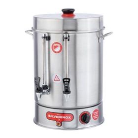 Silverinox 23 lt Basmalı Metal Musluklu 250 Bardak Çay Makinesi