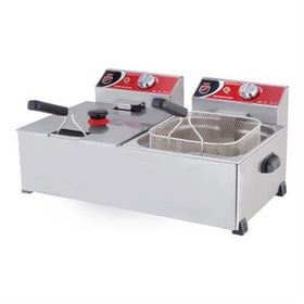 Silverinox 8+8 lt Elektrikli Set Üstü Fritöz