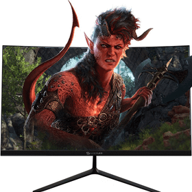 Silverled SL-Q24 24 inç 4ms 75Hz Curved Frameless Oyuncu Monitörü
