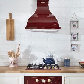 Silverline 2238-60 Retroline Bordo Davlumbaz