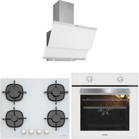 Silverline 3420 Classy - CS5436W01 - BO65E1W01 Beyaz 3'lü Ankastre Set