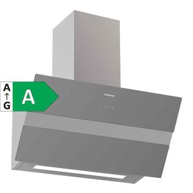 Silverline 3472 Bold 60 cm A Sınıfı Dokunmatik Duvar Tipi Cam Dekoratif Davlumbaz Gri