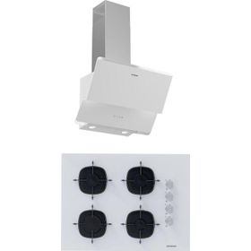 Silverline 3490 - CS5665W01 Beyaz 2'li Ankastre Set