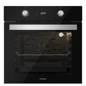 Silverline BO6501B01 - CS5335S01 - 3420 Classy 60 3'lü Siyah Cam Ankastre Set