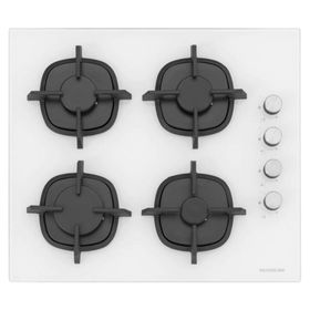 Silverline BO6502W01 - CS5343W01 Beyaz Cam Ankastre Set
