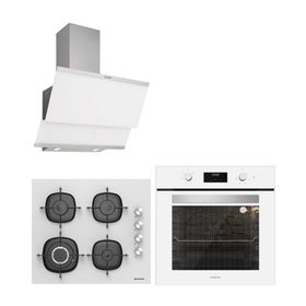 Silverline BO6502W02-3420 W CLA-CS5629W01 Ankastre Set