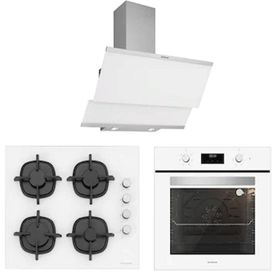 Silverline BO6502W02 - CS5343W01 - 3420 Classy 60 3'lü Beyaz Ankastre Set