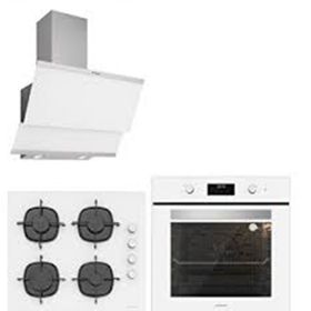 Silverline BO6502W02 CS5343W01 3472 Bold 60 Beyaz Ankastre Set