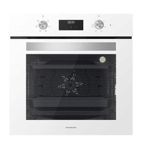 Silverline BO6502W02-CS5436W01-3457 Soho 60 cm Beyaz Cam Ankastre Set