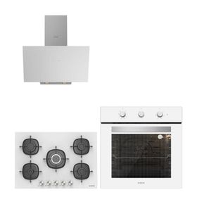 Silverline BO6503W01-3481 Beyaz-CS5622W01 Ankastre Set
